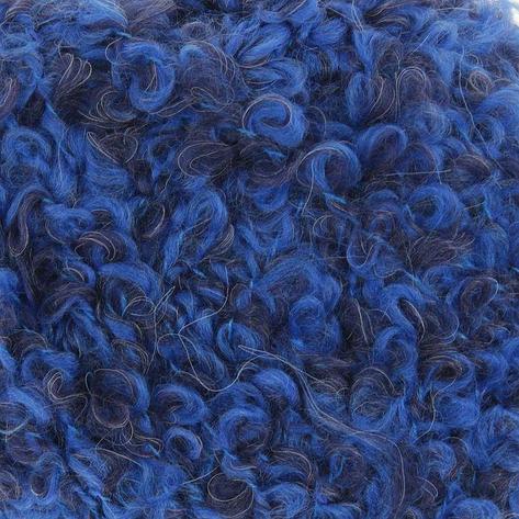 Буклированная 700- мулине т.синее, фото 2