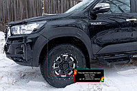 Расширители колесных арок (вынос 25 мм) Toyota Hilux 2018- (Exclusive Black)