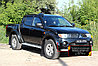 Расширители колесных арок (широкие) усиленные Mitsubishi L200 2007-2010, фото 2