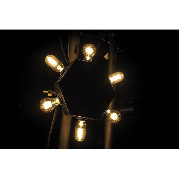 Showtec EDISON STAR E6 блиндер с LED лампами E27 - фото 6 - id-p119710588