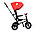Детский велосипед трехколесный QPlay Rito, колеса 10\8 (складной) арт.QA6, фото 7
