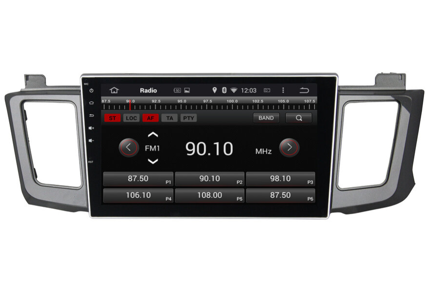 Штатная магнитола Toyota RAV-4 2013+ (поддержка заводских камер) DSP Android 10 - фото 3 - id-p119726396