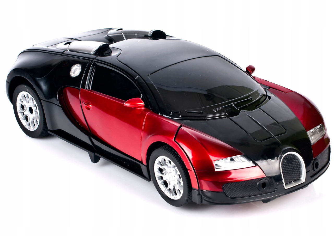 Большой трансформер на р/у Машина-Робот Bugatti Veyron на АКБ 836 - фото 10 - id-p119725990