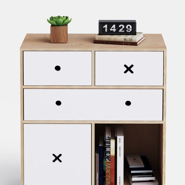 Комод CRAFTO / ГАМП / white в скандинавском стиле Комод CRAFTO / ГАМП / white в скандинавском стиле