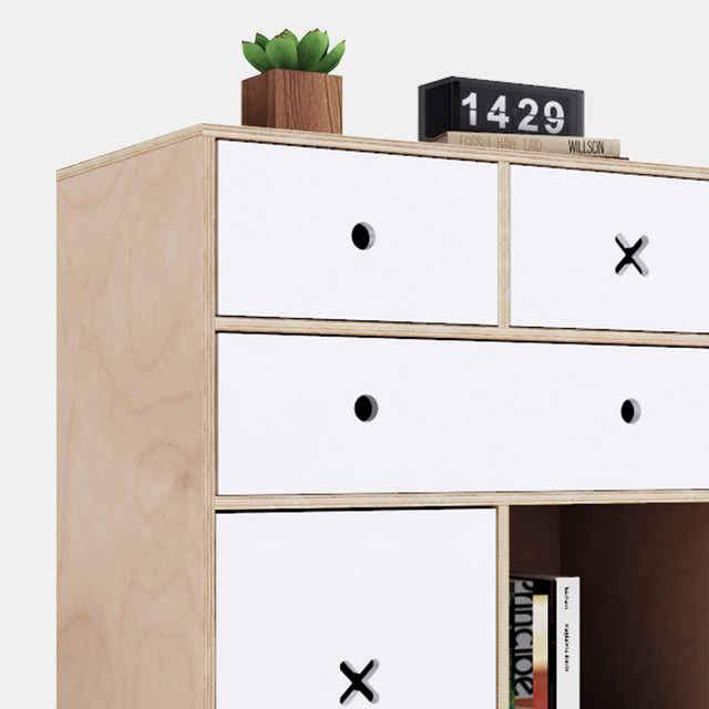 Комод CRAFTO / ГАМП / white в скандинавском стиле Комод CRAFTO / ГАМП / white в скандинавском стиле