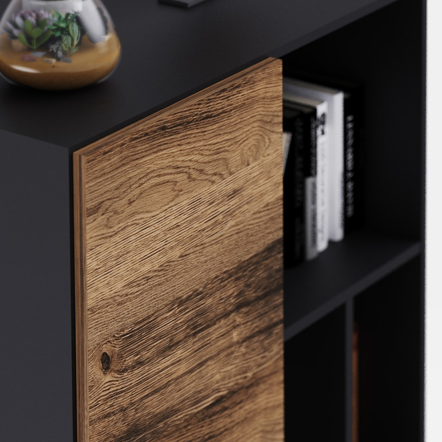 Комод CRAFTO / БОННИ / black в стиле лофт Комод CRAFTO / БОННИ / black в стиле лофт