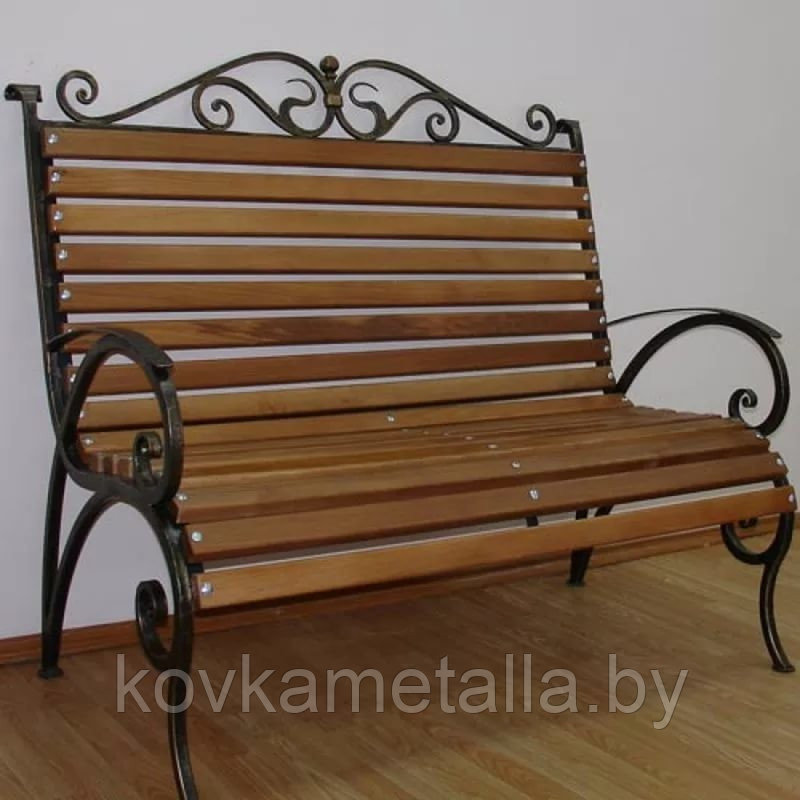Скамейка кованая "Звезда"