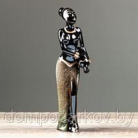 Сувенир-статуэтка средняя "Эфиопка с кувшином", 31 см, микс, фото 2