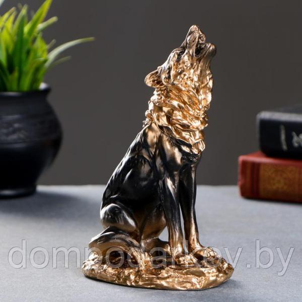 Фигура "Волк" бронза 18 см