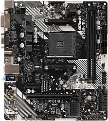 Мат.плата ASRock B450M-HDV R4.0, (AMD B450), mATX, DDR4, VGA/DVI/HDMI S-AM4