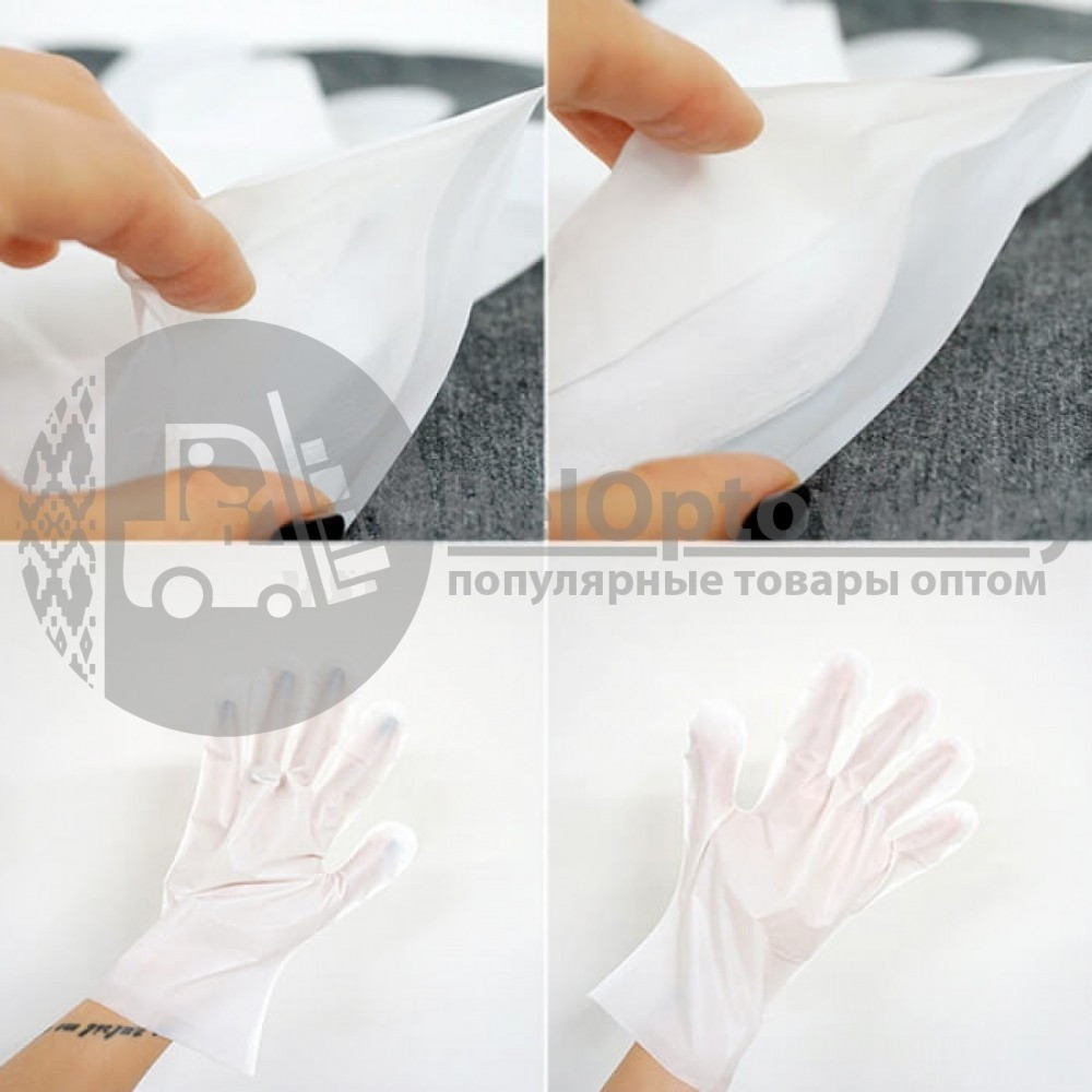 Маска перчатки для рук с сухой эссенцией Dry Essence Hand Pack Petitfee - 1 пара, 27ml Original Korea - фото 4 - id-p119780832