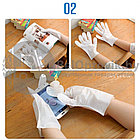Маска перчатки для рук с сухой эссенцией Dry Essence Hand Pack Petitfee - 1 пара,  27ml    Original Korea, фото 7