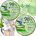 3W Clinic универсальный гель маска для лица и тела Soothing Gel,  300ml     Original Korea С Алоэ  Aloe Vera, фото 6