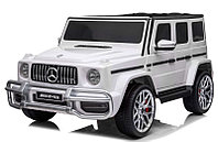 Детский электромобиль RiverToys Mercedes-AMG G63 S307 (белый) Лицензия