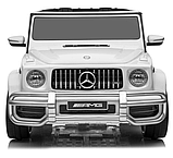 Детский электромобиль RiverToys Mercedes-AMG G63 S307 (белый) Лицензия, фото 3