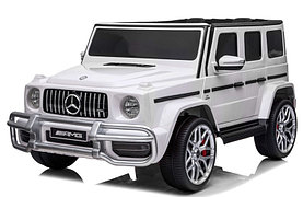 Детский электромобиль RiverToys Mercedes-AMG G63 4WD S307 (белый) Лицензия полноприводной