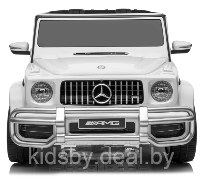 Детский электромобиль RiverToys Mercedes-AMG G63 4WD S307 (белый) Лицензия полноприводной - фото 4 - id-p119784139