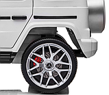Детский электромобиль RiverToys Mercedes-AMG G63 4WD S307 (белый) Лицензия полноприводной, фото 5