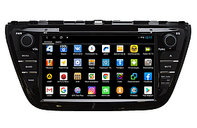 Штатная магнитола Parafar с IPS матрицей для Suzuki SX4 2013+, S-Cross 2013-2016 с DVD на Android 12 +4G модем