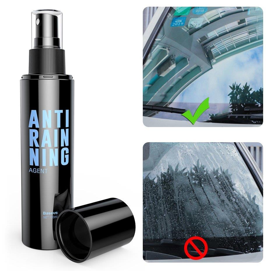 Спрей для защиты автомобильного стекла от дождя Baseus Rainproof Agent ACFYJ-01 (150мл) - фото 3 - id-p119788542