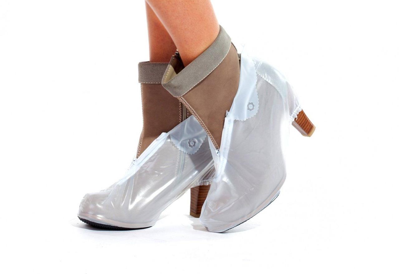 Чехлы грязезащитные для женской обуви на каблуках, фото 1