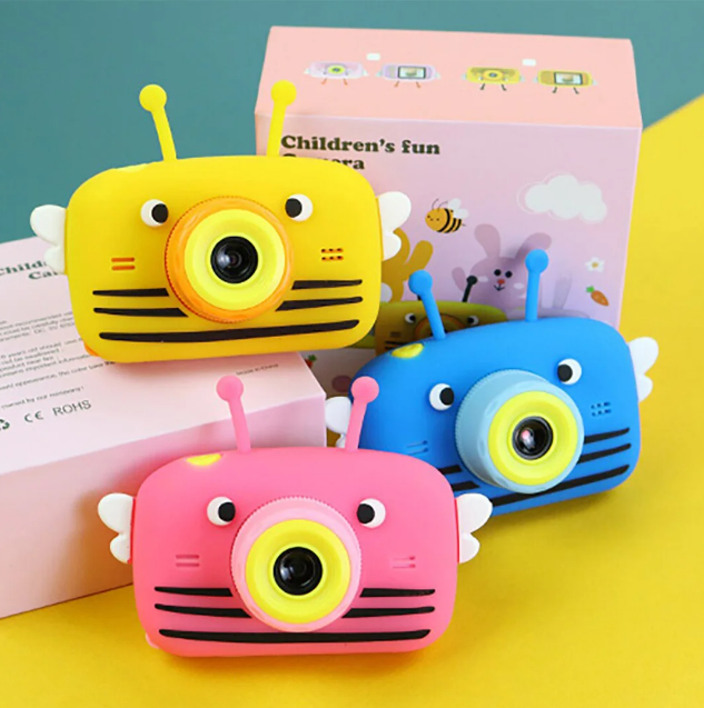 Детский цифровой фотоаппарат "Пчелка" (2 камеры и встроенная память) - фото 1 - id-p119790247