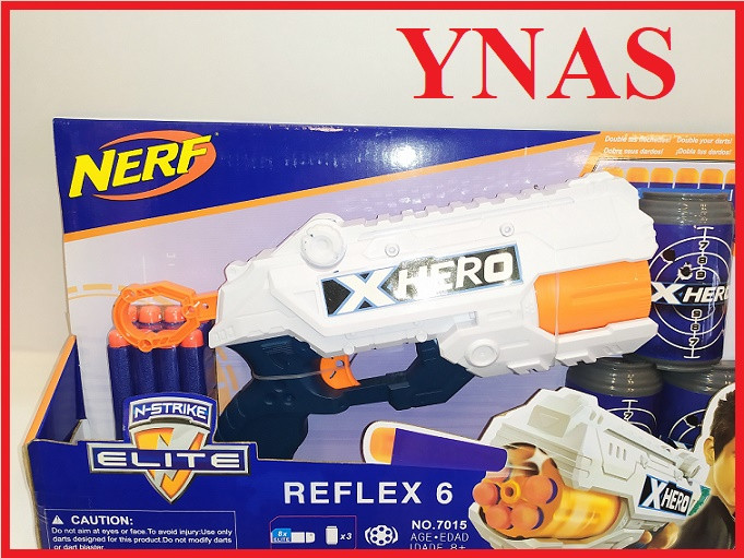 Детский Nerf нерф Бластер игрушечный автомат пистолет арт. 7015 Blaze Storm, детское игрушечное оружие