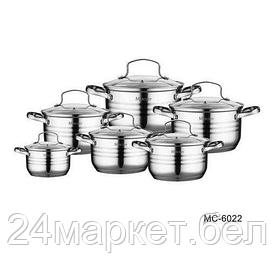 MC-6022 3,3л, 6л, 4,3л, 3,3л, 2х2,3л Набор посуды MERCURY