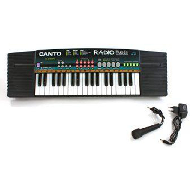 Синтезатор Canto 37 клавиш, радио, микрофон HL-3788FM - фото 3 - id-p119812044