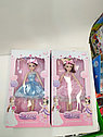 Детский набор кукла Doll шарнирная большая игрушка арт. 8002 "Модница" принцесса барби barbie в платье, фото 5