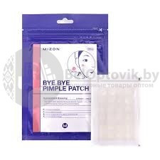 Противовоспалительные локальные патчи против акне  Bye Bye Pimple Patch,  24 шт     Original Korea