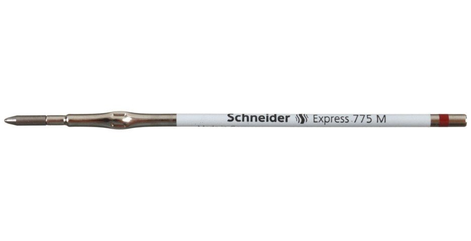 Стержень для шариковых автоматических ручек Schneider Haptify 116 мм, Express 775М, пулевидный, красный