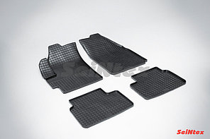 Коврики резиновые Chevrolet Spark (2005-2009) / Ravon R2 (2016-) / Спарк / Равон Р2 (SeiNtex)