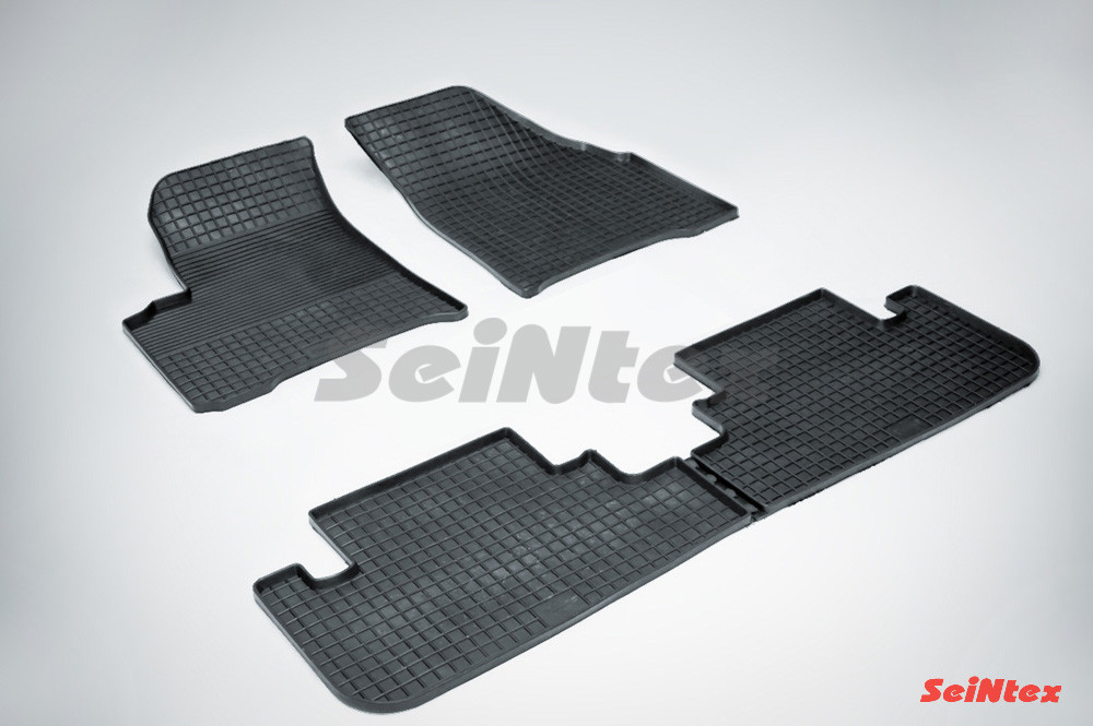 Коврики резиновые Chevrolet Rezzo (2004-2010) / Шевроле Реззо [00382] (SeiNtex)