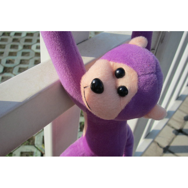 Мягкая игрушка Обезьянка на липучке, цвета МИКС CK142 - фото 5 - id-p119846648