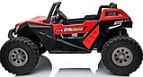 Детский электромобиль RiverToys Buggy A707AA 4WD (красный) Кондиционер двухместный полноприводный, фото 3
