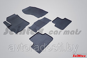 Коврики резиновые для Citroen С4 Aircross (2012-) / Mitsubishi ASX  / Peugeot 4008 / Пежо (SeiNtex)