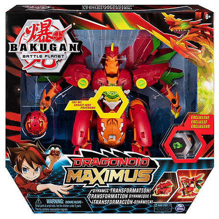 Бакуган интерактивная фигурка Драгонойда Bakugan 6051243, фото 2