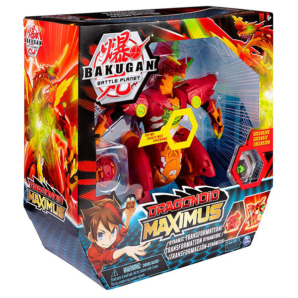 Бакуган интерактивная фигурка Драгонойда Bakugan 6051243 - фото 4 - id-p119851226