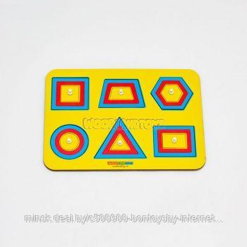 Рамка-вкладыш Монтессори, паутинка-1