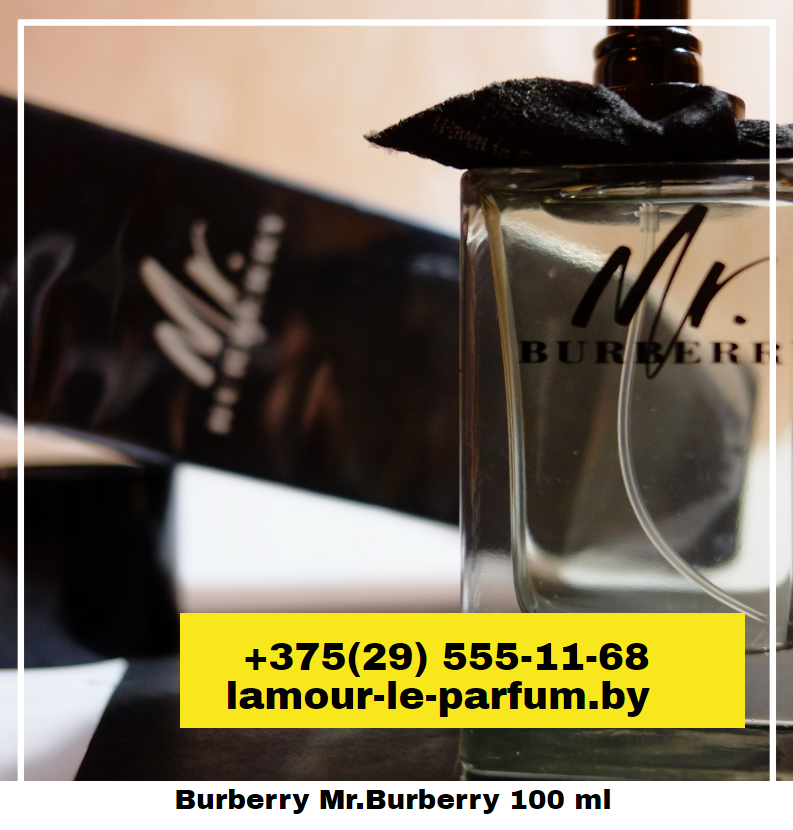 Мужской парфюм Burberry Mr. Burberry / 100 ml - фото 2 - id-p75861479