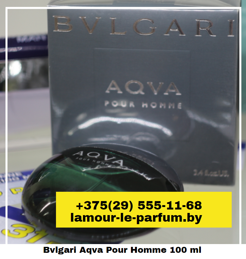 Bvlgari Aqva / 100 ml (Булгари Аква Мужские) - фото 2 - id-p75860406