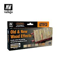Набор VALLEJO Model Air OLD AND NEW WOOD EFFECTS (8), фото 1