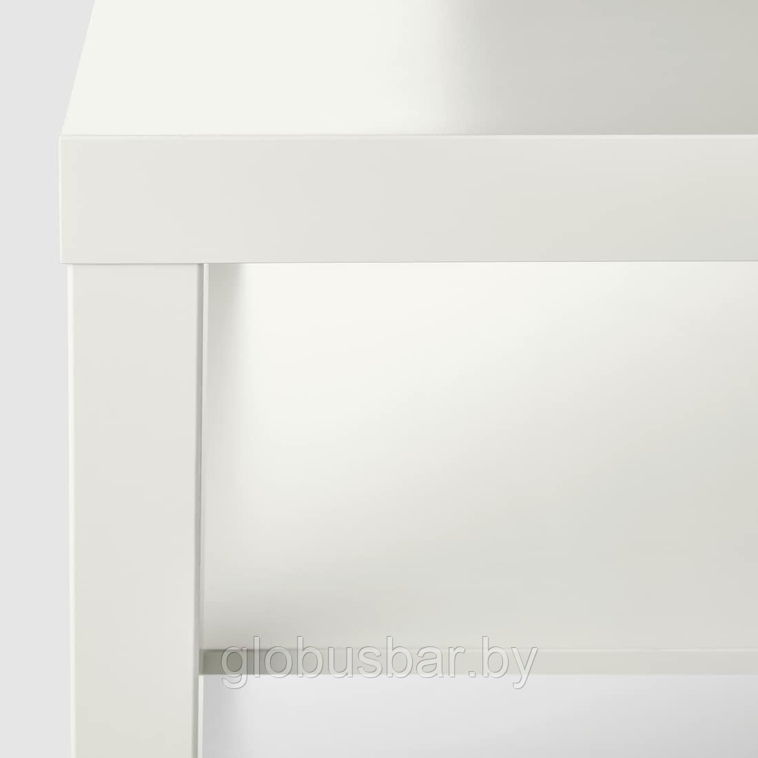 ЛАКК Журнальный стол, белый, 90x55 см, икеа - фото 5 - id-p119875748