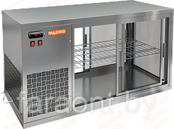 Настольная холодильная витрина сквозная HICOLD VRL T 1100 L