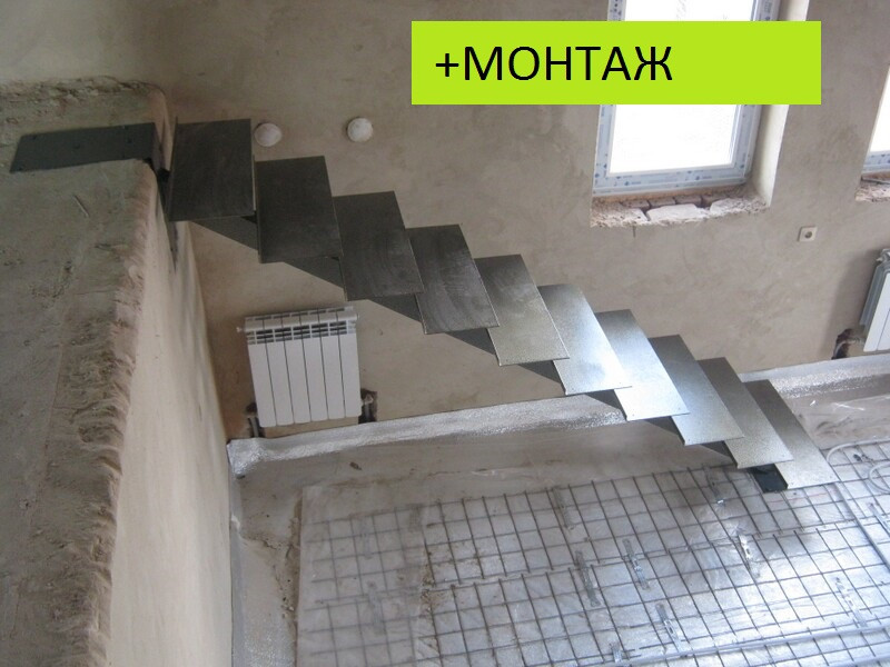 Лестницы на монокосоурах модель 30 - фото 1 - id-p119881250
