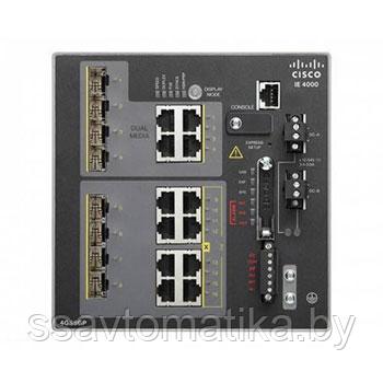 Промышленный сетевой коммутатор IE-4000-4GS8GP4G-E - фото 1 - id-p119884994