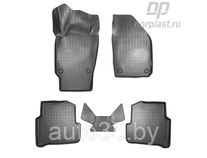 Коврики салонные для Skoda Fabia III (NJ) 3D (2014)