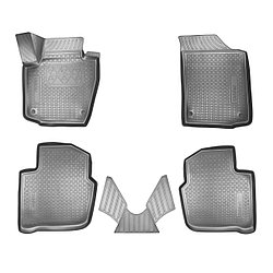 Коврики салонные для Skoda Rapid (NH) 3D (2013)\ Seat Toledo IV (NH) 3D (2012-2019)