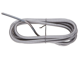 Трос сантехнический пружинный ф 9 мм длина 10 м ЭКОНОМ (Канализационный трос используется для прочистки